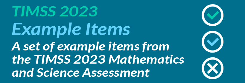 TIMSS 2023 Example Items