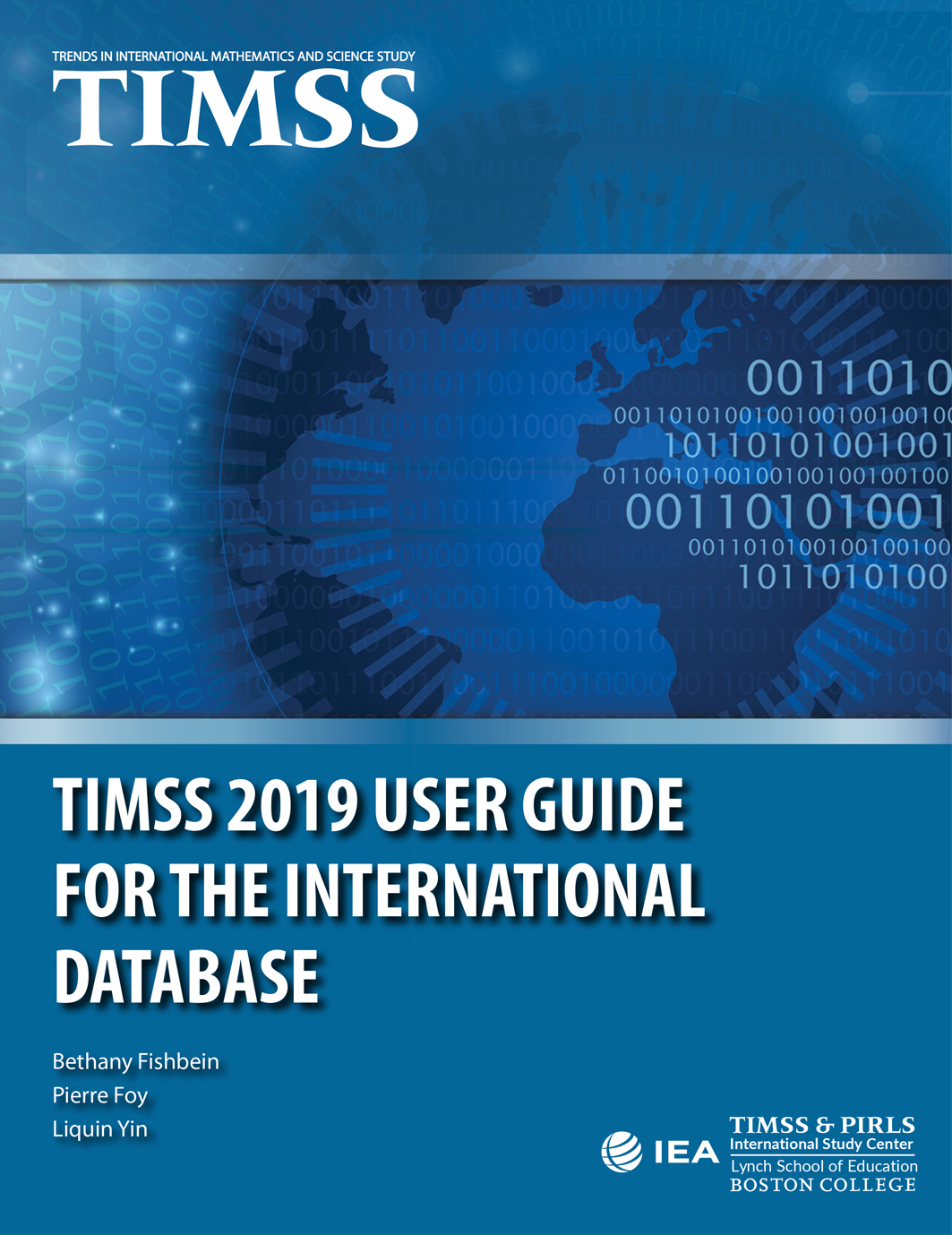 Screenshot of TIMSS 2019 International Database site