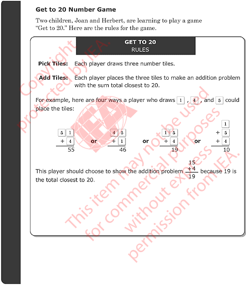 Number Tiles Item Introduction